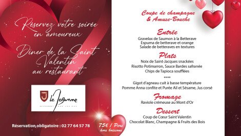Valentine's Day at the Jehanne Restaurant