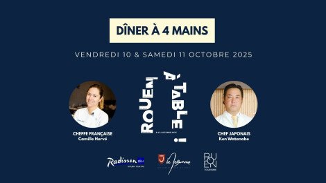 DINER A 4 MAINS - ROUEN A TABLE